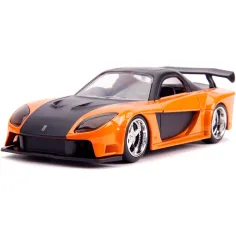Hitri in drzni: Legacy serija Hanov Mazda RX-7 & Heist Honda Civic kovinski model avtomobila set 1/32 - Jada Toys slika 3