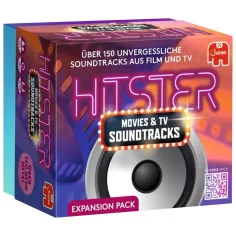 Hitster: razširitev družabne igre — pesmi iz filmov in televizije