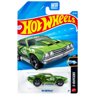 Hot Wheels: 69 Chevelle majhen zeleni avtomobilček 1/64 - Mattel