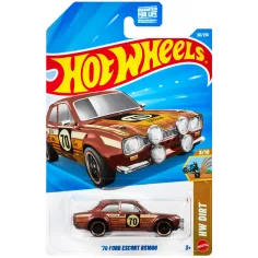Hot Wheels: 70 Ford Escort RS 1600 avtomobilček 1/64 - Mattel