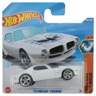 Hot Wheels: 73 Pontiac Firebird bel avtomobilček 1/64 - Mattel