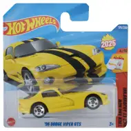 Hot Wheels: 96 Dodge Viper GTS rumeni avtomobilček 1/64 – Mattel