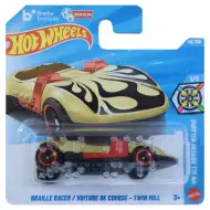 Hot Wheels: Braille Racer / Dirkaški Avto - Twin Mill, avtomobilček 1/64 - Mattel
