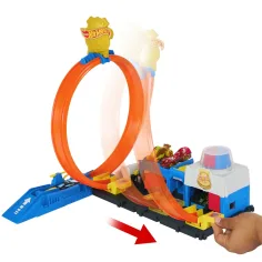 Hot Wheels City: Super policijska postaja s kompletom steze in avtomobilčkom - Mattel slika 3