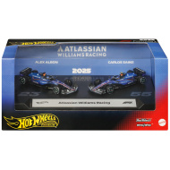 Hot Wheels F1 avtomobilček 2-delni paket - Williams: Sainz + Albon - Mattel