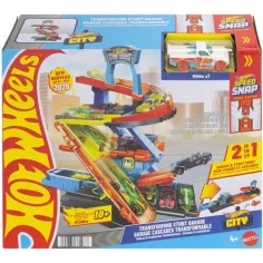 Hot Wheels: Kaskaderska garaža, igralni komplet - Mattel
