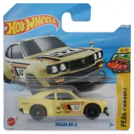 Hot Wheels: Mazda RX-3 rumeni avtomobilček 1/64 - Mattel