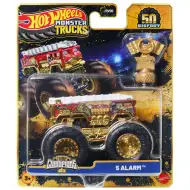 Hot Wheels Monster Trucks: 5 Alarm zmagovalni avtomobilček s pokalom 1/64 - Mattel