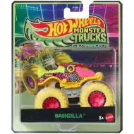 Hot Wheels Monster Trucks: Bashzilla avtomobilček, ki sveti v temi, 1/64 – Mattel
