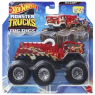 Hot Wheels Monster Trucks: Big Rigs HW 5 Alarm šestkolesno vozilo 1:64 - Mattel