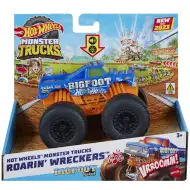 Hot Wheels Monster Trucks: Bigfoot 4x4x4 pošastni avto z lučmi in zvočnimi efekti 1/43 - Mattel