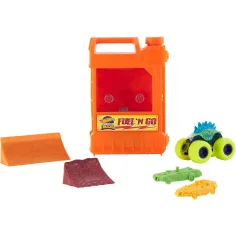 Hot Wheels Monster Trucks: Igralni set z bencinsko kantico - Mattel slika 3