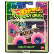 Hot Wheels Monster Trucks Rodger Dodger svetleč v temi avtomobilček 1/64 - Mattel