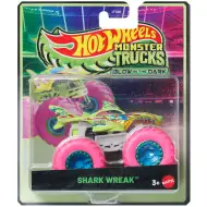 Hot Wheels Monster Trucks: Shark Wreak — majhen avtomobilček, ki sveti v temi, v merilu 1:64 – Mattel