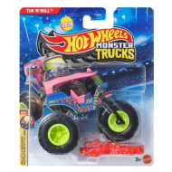Hot Wheels Monster Trucks: Tuk ’N’ Roll majhen monsterski avtomobilček 1/64 – Mattel