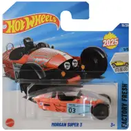 Hot Wheels: Morgan Super 3 avtomobilček 1/64 - Mattel