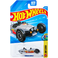 Hot Wheels: Morgan Super 3 srebrn avtomobilček 1/64 – Mattel