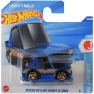 Hot Wheels: Nissan Skyline 2000GT-R LBWK modri avtomobilček 1/64 - Mattel