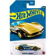 Hot Wheels Pearl &amp; Chrome: Corvette Stingray igračni avtomobilček 1/64 - Mattel