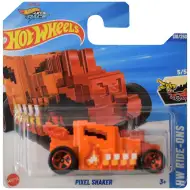 Hot Wheels: Pixel Shaker oranžni avtomobilček 1/64 - Mattel