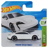 Hot Wheels: Porsche Taycan Turbo S belo avtomobilček 1/64 - Mattel