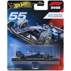 Hot Wheels Premium: Atlassian Williams Racing F1 Team #55 dirkalnik Formule 1 1/64 - Mattel