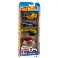 Hot Wheels: Priority Patrol vozila, komplet 5 kosov - Mattel
