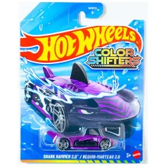 Hot Wheels: Shark Hammer 2.0 avtomobilček, ki spreminja barvo, 1/64 - Mattel