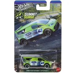 Hot Wheels Silver Series: Ford Performance Supervan 4 zeleni avtomobilček 1/64 - Mattel