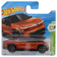 Hot Wheels: Silverado EV RST oranžen avtomobilček 1/64 - Mattel