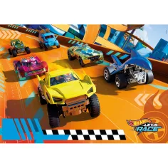 Hot Wheels dirka 104-delna maxi supercolor sestavljanka - Clementoni slika 2
