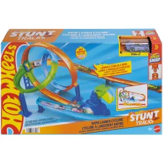 Hot Wheels: kaskaderski komplet s dvojno zanko - Mattel