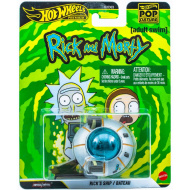 Hot Wheels: serija pop kulture - Rick’s Ship avtomobilček 1/64 - Mattel