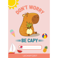 ICO: A5 zvezek za domače naloge s potiskom Süni Capybara