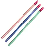 ICO: Bensia pastelni grafitni svinčnik z radirko v več različnih različicah, 1 kos