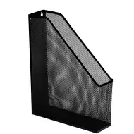 ICO: Kovinska mrežasta stojalo za dokumente, črna