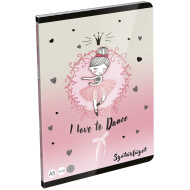 ICO: LizzySuli Lovely Ballerina Tiny Dancer slovarček A/5 31-32