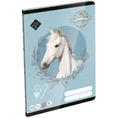 ICO: LizzySuli Wild Beauty Sport Club črtast zvezek za 3. razred A5 12-32