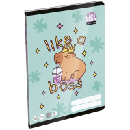ICO: Lizzysuli Lollipop Capybara črtni zvezek za 3. razred A5 12-32