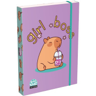 ICO: Lizzysuli Lollipop Capybara škatla za zvezke z vzorcem A5