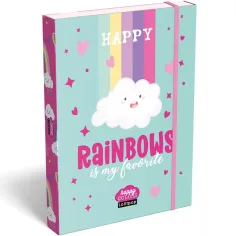 ICO: Lizzysuli Lollipop Rainbow mapa za zvezke z elastiko A/5