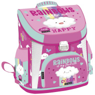 ICO: Lizzysuli Prémium Lollipopp Rainbow ergonomska šolska torba, nahrbtnik 39x35x24 cm