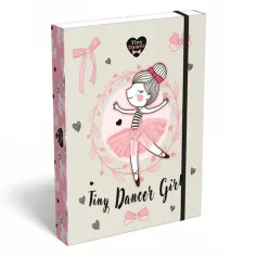 ICO: Lizzysuli Tiny Dancer Lovely Ballerina škatla za zvezke z vzorcem A/5 slika 1