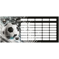 ICO: Lizzysuli Top League FTW — dvostranski urnik na enem listu