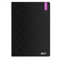 ICO: Student Premium Black Zvezek A/4 črtast 40 listov