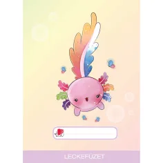 ICO: zvezek za domače naloge z motivom Süni Axolotl, format A5