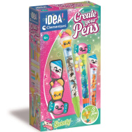 Idea! Kreativni komplet za izdelavo pisal s motivom slaščic - Clementoni