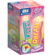 Idea! Kreativni komplet za izdelavo sveč s sporočili - Clementoni