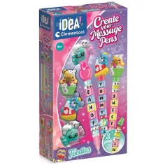 Idea! Set za izdelavo pisala za pisanje sporočil na hrano - Clementoni
