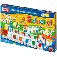 Igra spoznavanja barv družabna igra